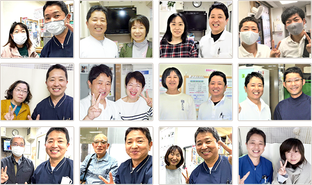 お客様との写真